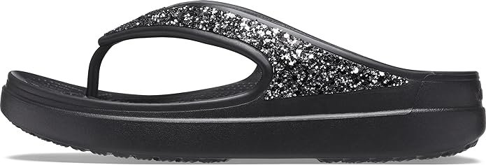 Crocs Women's Sloane Glitter Wedge Clog - View 6